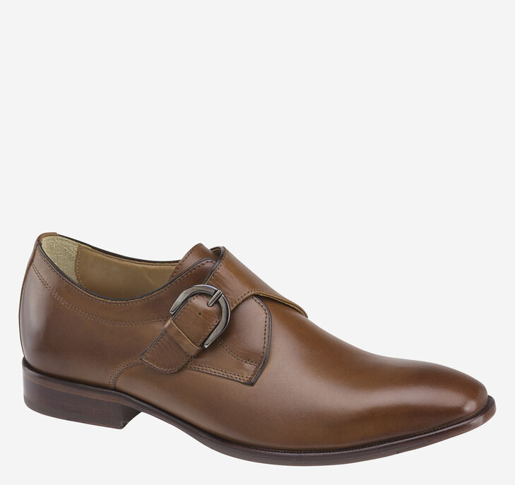 Johnston & Murphy McClain Monk Strap Snörskor Herr - Bruna Finskor [IC5307186]